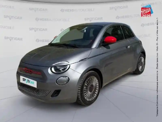 Fiat 500 e 95ch (red)