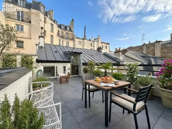 Muette/passy. duplex/terrasse atelier d'artiste