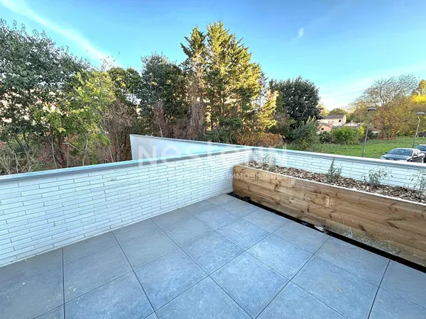 Toulouse 31400 EMPALOT T4 DUPLEX NEUF de 95.34 m² avec Terrasse de 13.26m², une place de parking en 