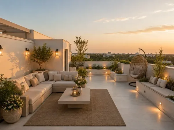 Appartement T4 attique avec terrasse