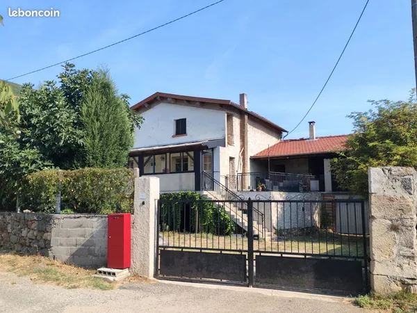 Maison individuelle 82 m² (fort potentiel d'agrandissement) parcelle de 400 m² - VUE DÉGAGÉE & CALME