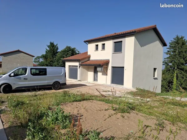 Maison 116 m² - Sennecé-lès-Mâcon - Classe A - 1 250 /mois (non meublé)