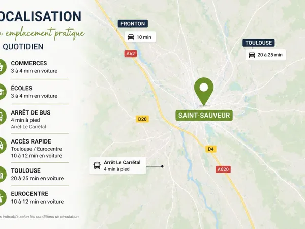 SAINT-SAUVEUR - 1 250 m² constructibles, une opportunité devenue rare