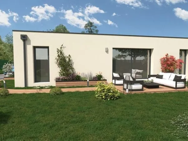 Projet de construction d'une maison 88 m² avec terrain à MONTAMISE (86)