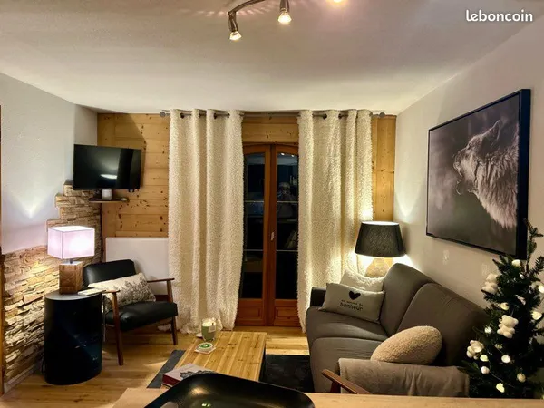 Appartement 37m2, garage et terrasse de 18m2