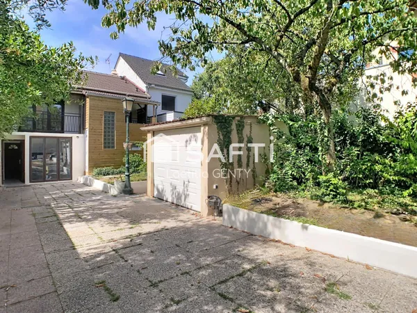 COLOMBES - T3 MEUBLÉ - 57,75 M² - 2 BALCONS, JARDINET