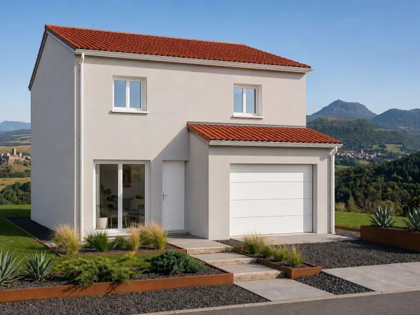 Maison 98 m² utiles avec terrain à BILLOM (63)