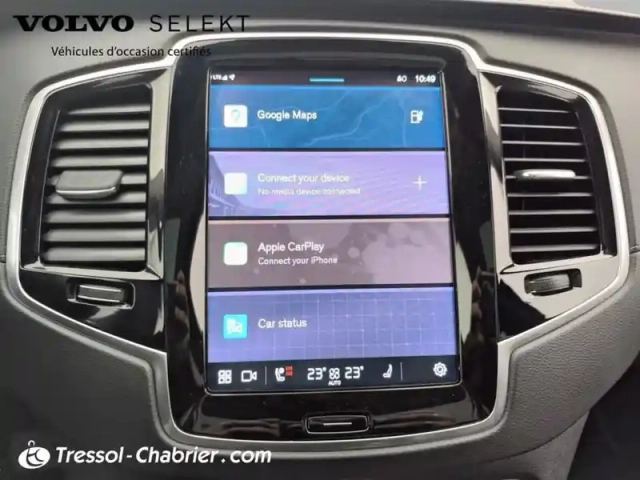 Volvo Xc90 t8 awd hybride rechargeable 455 ch geartronic 8 7pl ultra style chrome — photo 11
