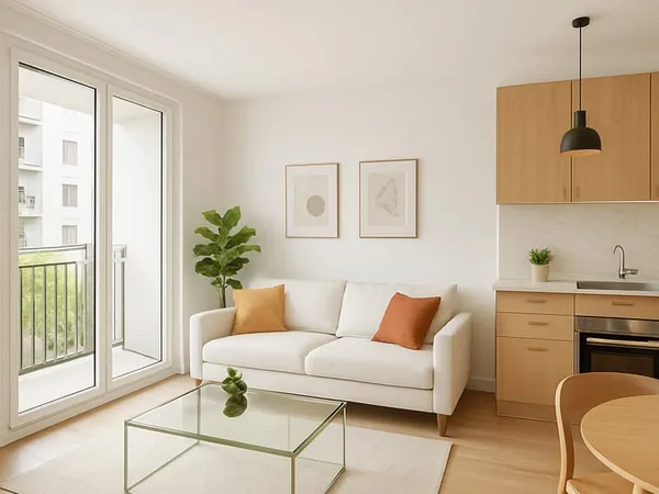 Appartement 2 pièces 43 m²