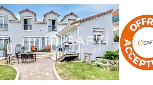 Maison familiale de 246 m² avec jardin, terrasse, parkings et deux studios - secteur calme à Ivry-su