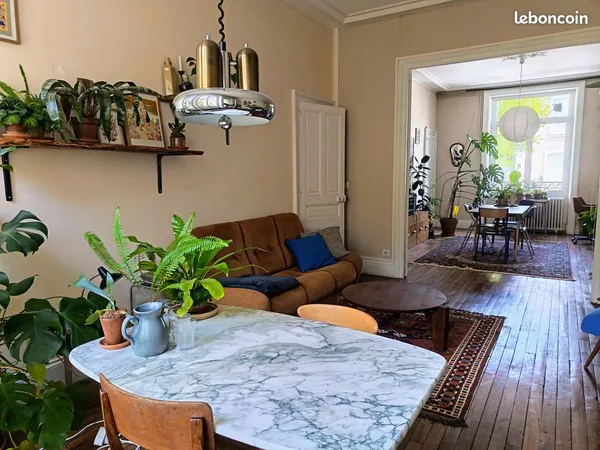 Coloc quartier des Émailleurs avec jardin