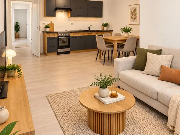 T3 entièrement rénové - 2 chambres - Scaër centre