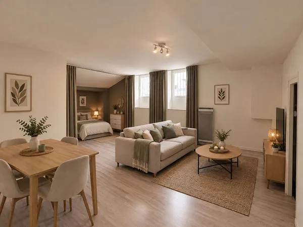 Appartement non meublé - 40m2 - MONPLAISIR