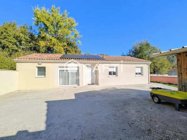 MAISON CONTEMPORAINE 4 CHAMBRES - TERRAIN 5 800 M² - AU CALME