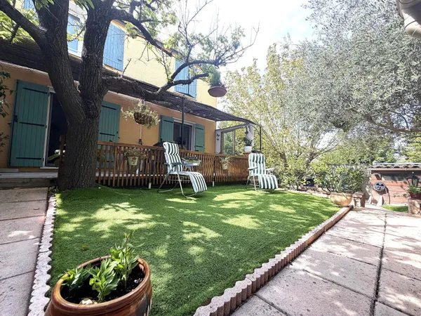 La Roque, maison 107m², 3 ch avec jardin et garage
