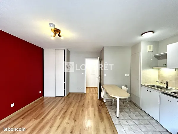 Studio 1 pièce 26 m²