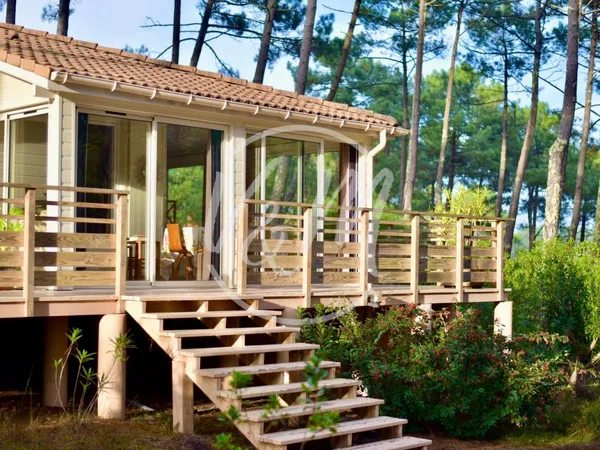Vends chalet - 76 m² - 5 pièces, 2 chambres - Le Porge 33680