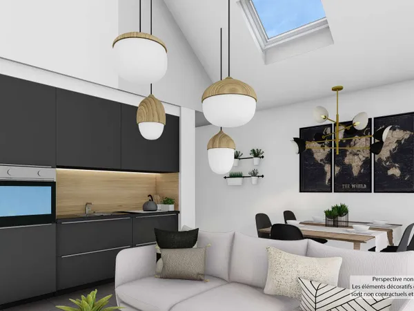 Maison 2 pièces 44 m²