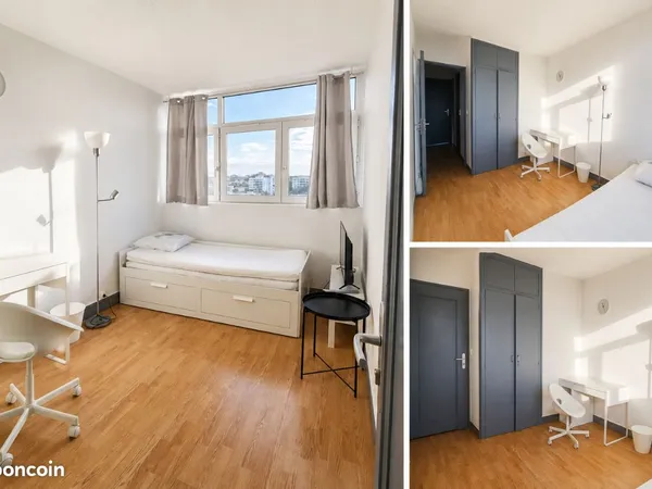 🏡 Belle chambre meublée de 10 m² - Colocation à Évry-Courcouronnes