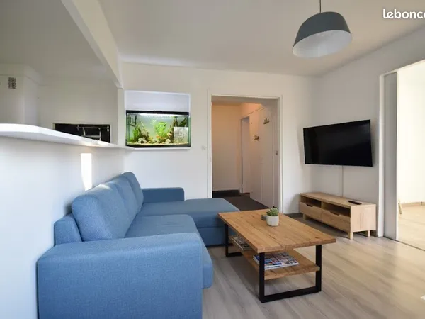 T3 libre de suite de 56m2 lumineux sans vis-à-vis avec Loggia