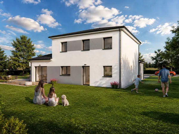 Terrain + maison 153 m²