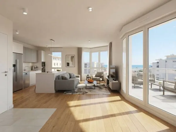 Duplex 3 pièces 60 m²