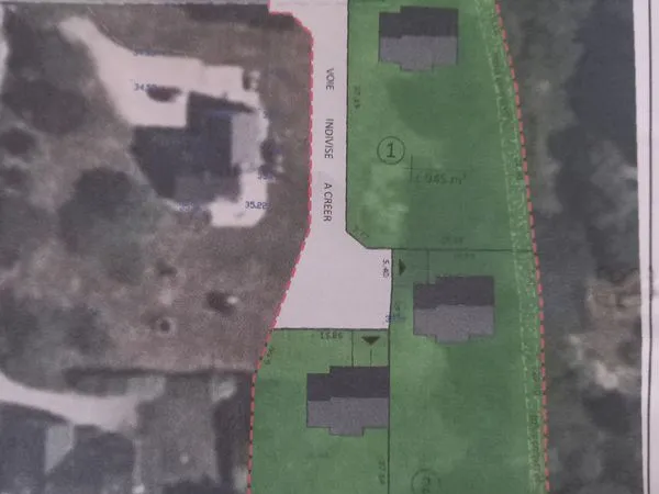 Terrain viabilisé Combrit 1009 m²