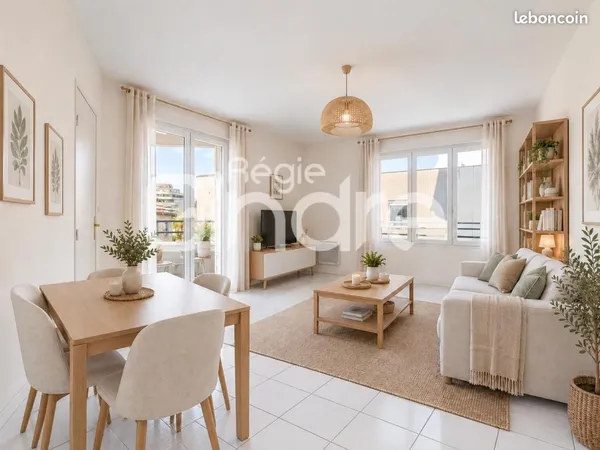 Appartement 2 pièces 52 m²