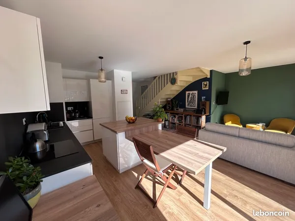 Bail mobilité - Maison récente meublée 85 m² tout confort | 3 chambres | Jardin 250 m² | Saubion