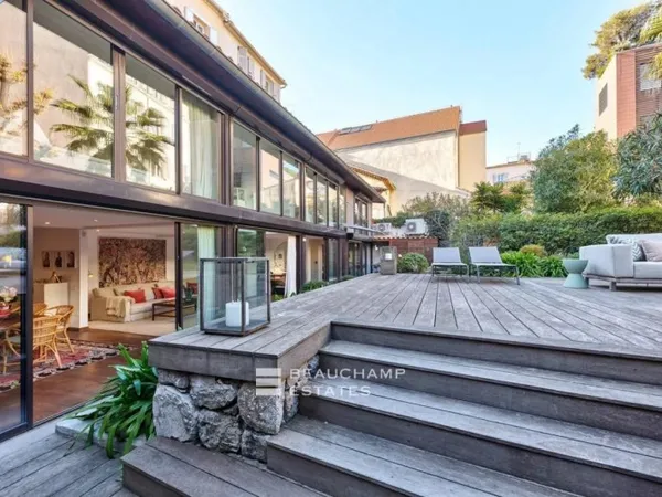 Duplex 4 chambres avec jardin - Cannes Centre