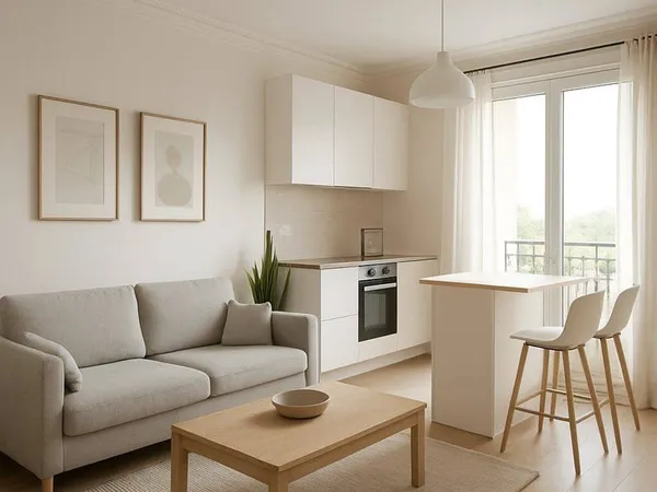 Appartement 2 pièces 37 m²
