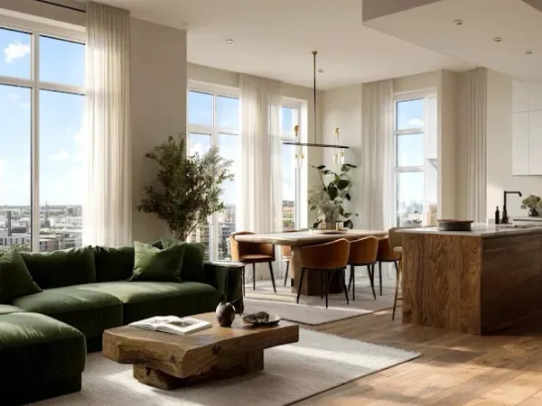 Appartement 3 pièces 63 m²