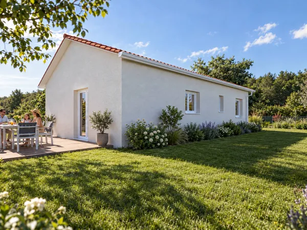 Terrain + maison 80 m²