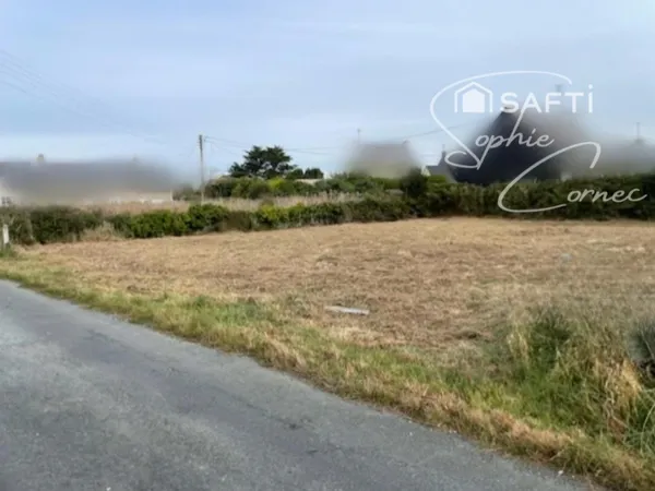 Terrain à bâtir au coeur de Penmarc'h - Calme, emplacement privilégié à 2 km des plages