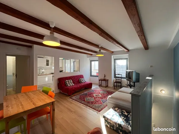 Duplex meublé de 85m2 en centre-ville
