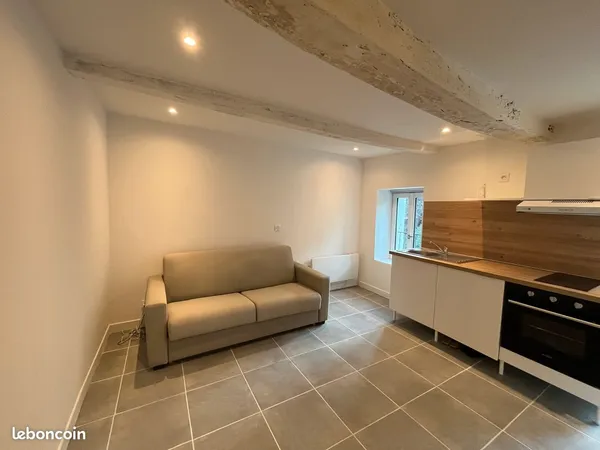 Studio entièrement rénové avec climatisation