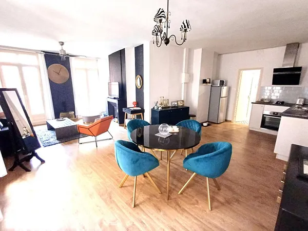 Grand T2 de 54.35 M2- charme et luminosité- Perpignan Campo Santo