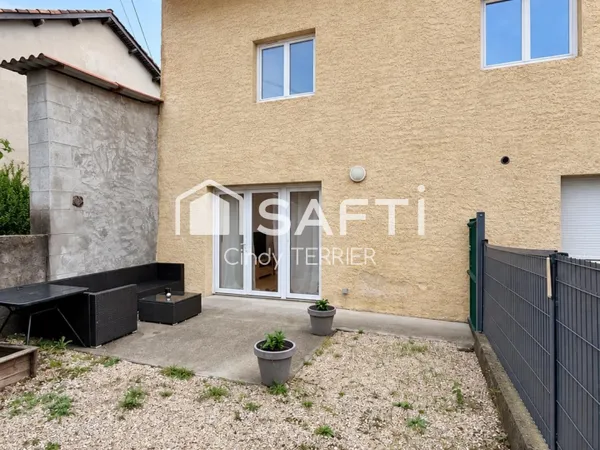 T3 en duplex avec terrasse et jardin privatif à Charavines