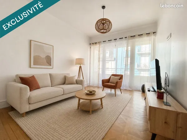 Appartement 2 pièces 58 m²