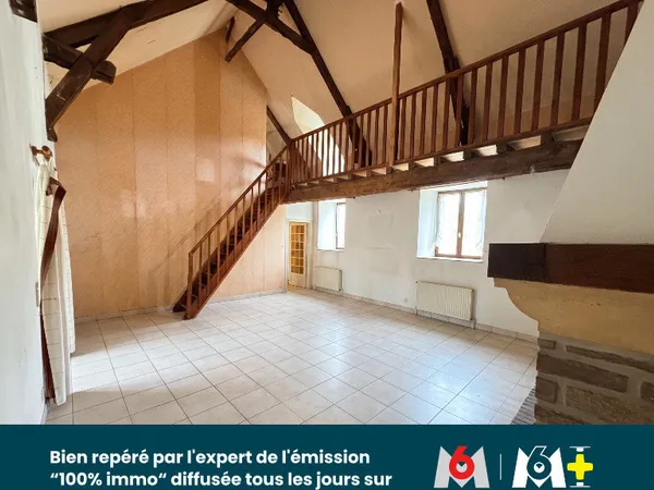 EXCLUSIVITÉ - A RÉNOVER - PONT-PÉAN - LONGÈRE 211 M² + APPARTEMENT INDÉPENDANT +