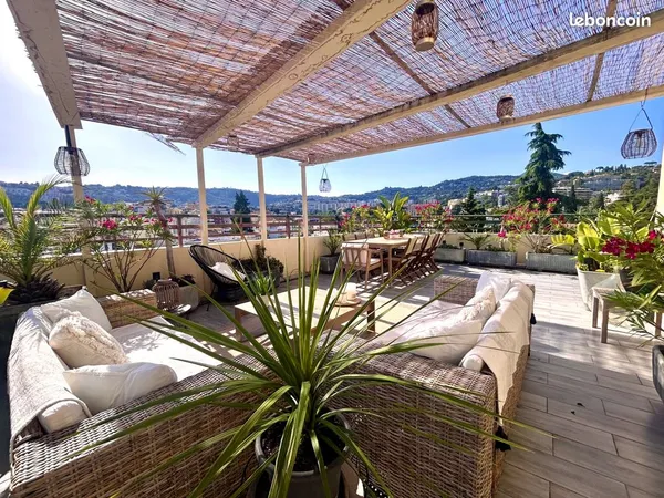 Nice chambrun 5p appartement villa terrasse 130m2