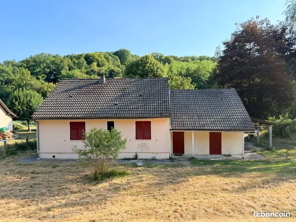 Maison de campagne climatisée 4 chambres avec jardin