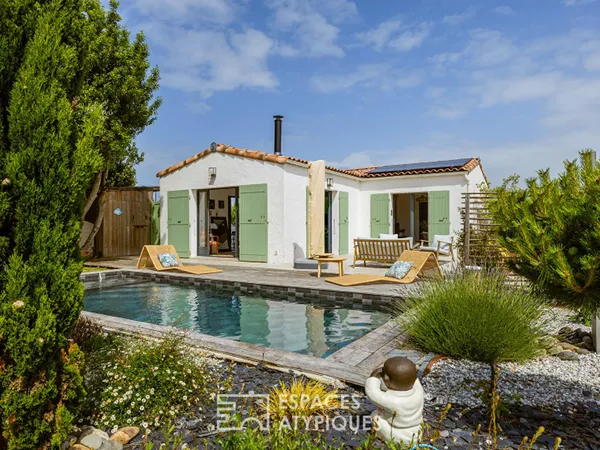 Villa confidentielle au coeur d'un jardin luxuriant