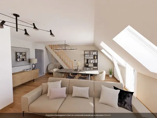 Appartement 3 pièces 65 m²