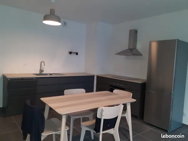 Superbe T3 meublé de 70 m² avec balcon, terrasse et parking - Villeurbanne, quartier République