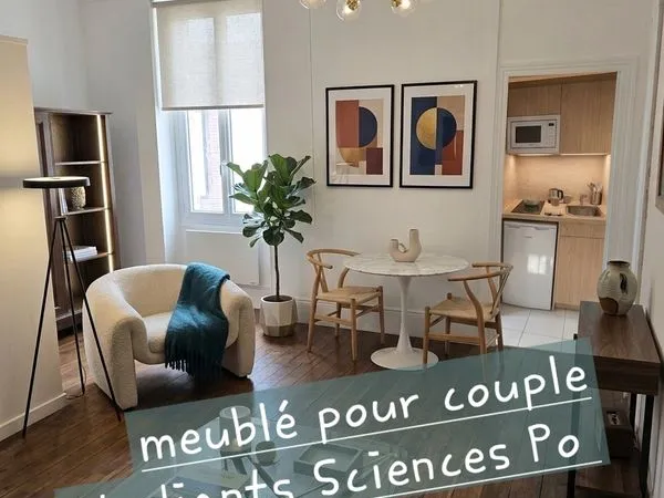 Grand Meublé étudiant 👨‍🎓👩‍🎓 Sciences Po et gare