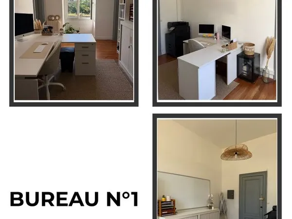 À louer : Ensemble de 5 bureaux professionnels