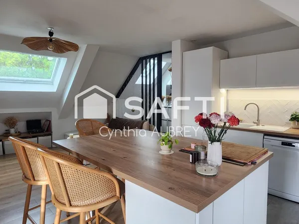 Appartement de type T2 en centre-ville