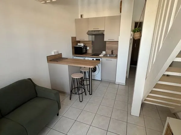 Appartement 1 pièce + mezzanine