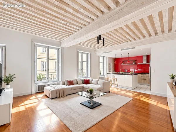 Appartement T4 de 150 m² - Rue Franklin - Coeur d'Ainay
